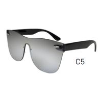 Lente de sol Polarizados Hombre Homeway 8213-C5 Plateado