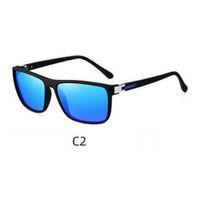 Lente de sol Polarizados Hombre Homeway C3045-C2 Azul Espejo