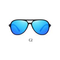 Lente de sol Polarizados Hombre Homeway C3021-C2 Azul Espejo