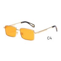 Lente de sol Polarizados Hombre Homeway 2201-C4 Amarillo Dorado
