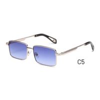 Lente de sol Polarizados Hombre Homeway 2201-C5 Azul Plateado