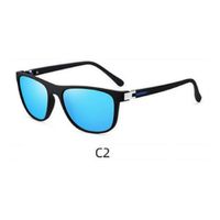 Lente de sol Polarizados Hombre Homeway C3044-C2 Azul Espejo