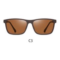 Lente de sol Polarizados Hombre Homeway CP9593-C3 Marron