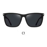 Lente de sol Polarizados Hombre Homeway C3054-C1 Negro Mate