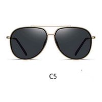 Lente de sol Polarizados Hombre Homeway C3802-C5 Negro Dorado
