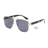 Lente de sol Polarizados Hombre Homeway 3404-C3 Negro Plateado