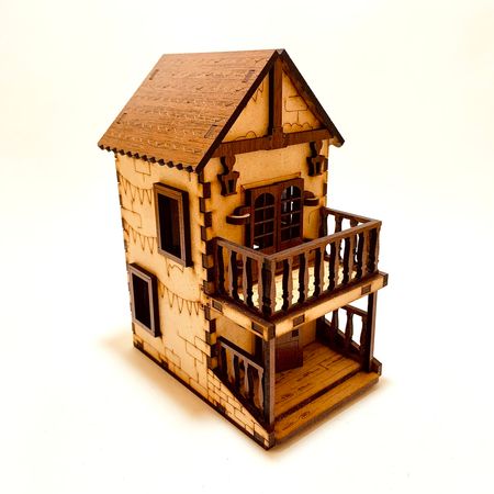 Casita Edw-Art Studio Modelo Balcony con Iluminación