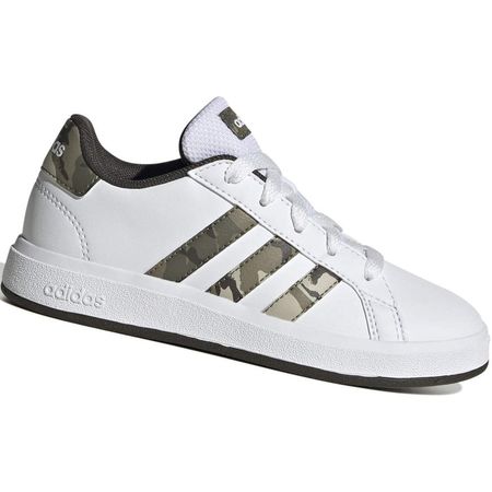 Zapatillas Adidas Unisex Urbanas Grand Court 2.0 K - Blanco IF3669 Talla 30
