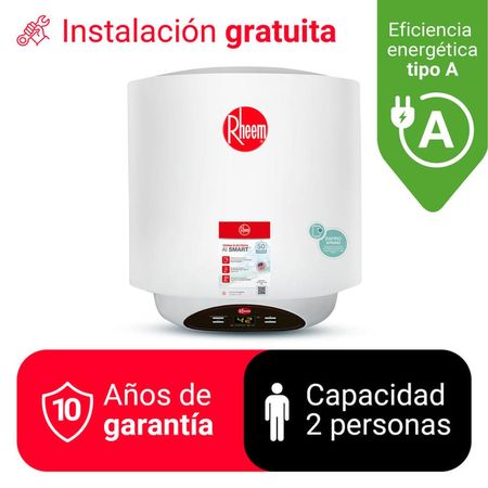 TERMA ELÉCTRICA 50L RHEEM AI SMART