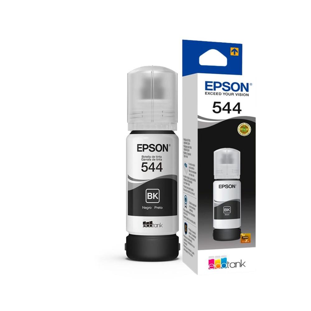 Botella De Tinta Original T544 Negro