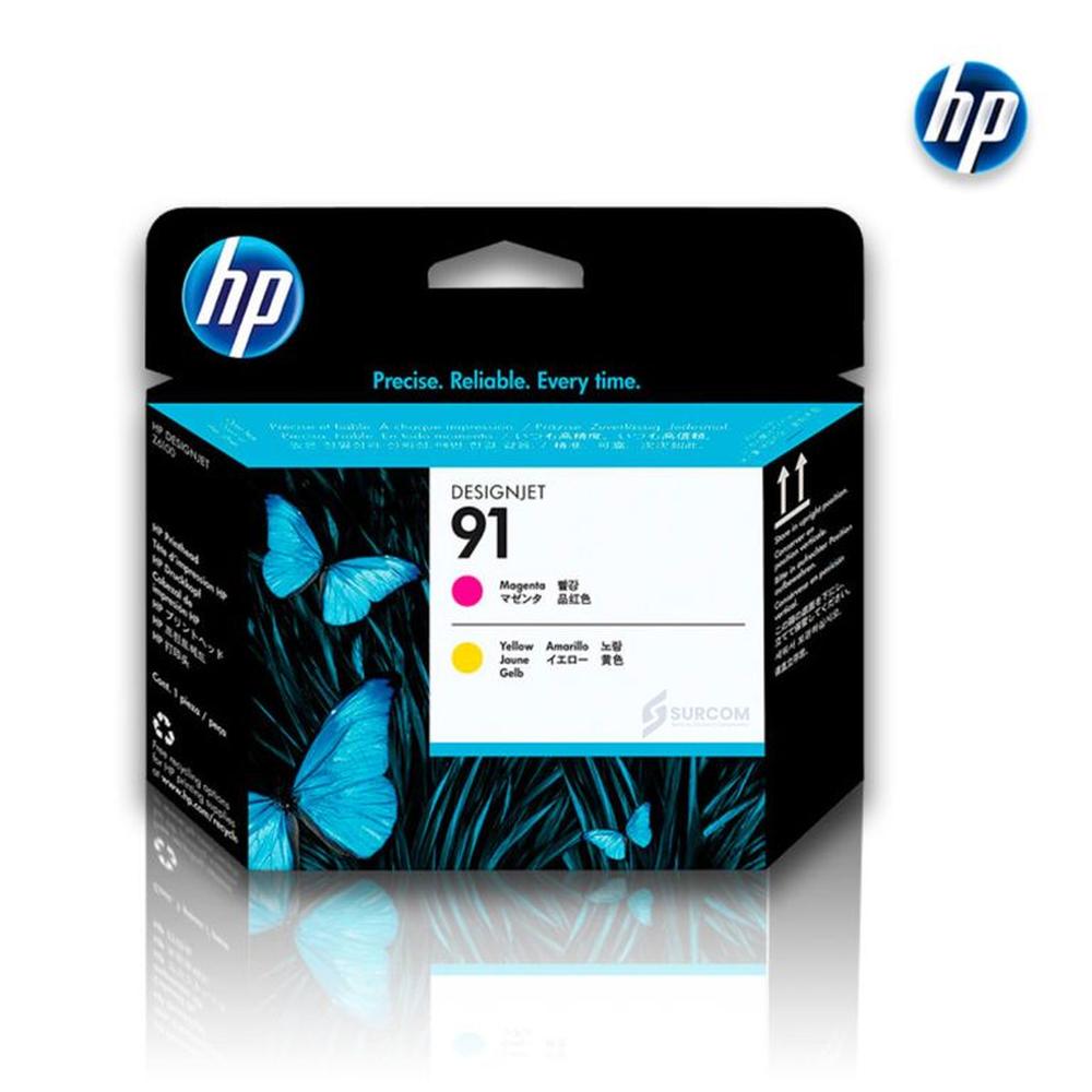 Cabezal HP C9461A 91 Magenta y Yellow Original