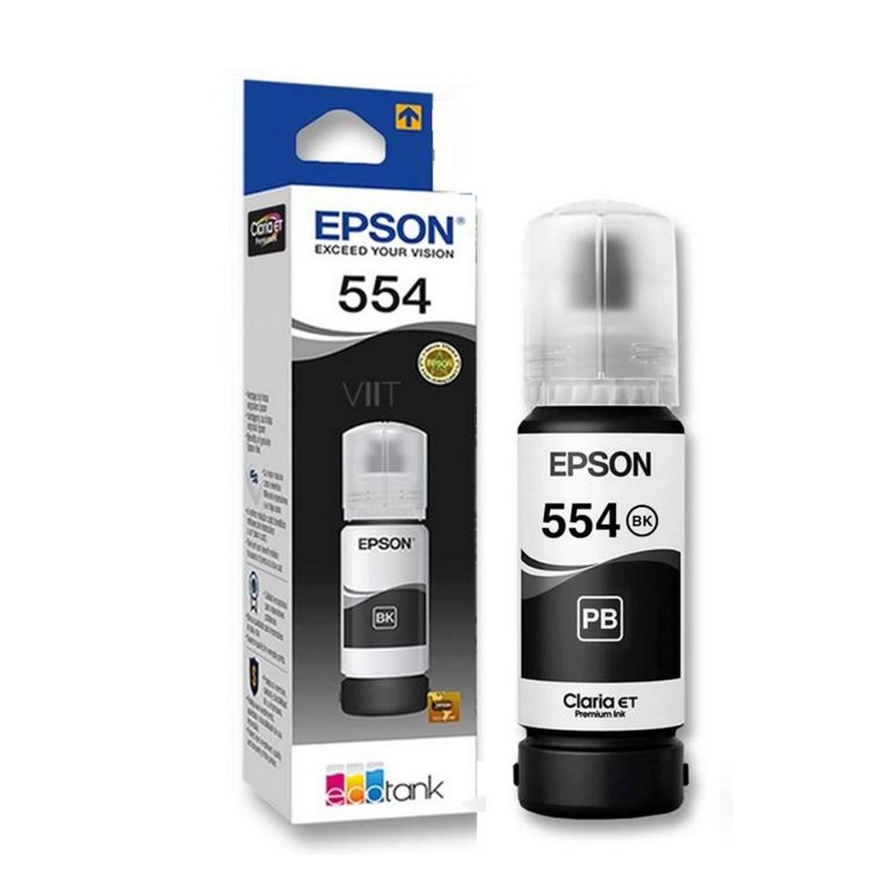 Tinta Epson T554 Negro Pigmentado T554120 - 70ml