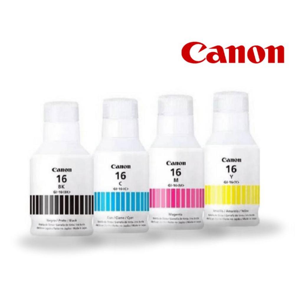 KIT TINTAS CANON GI-16 Original - 4 Colores