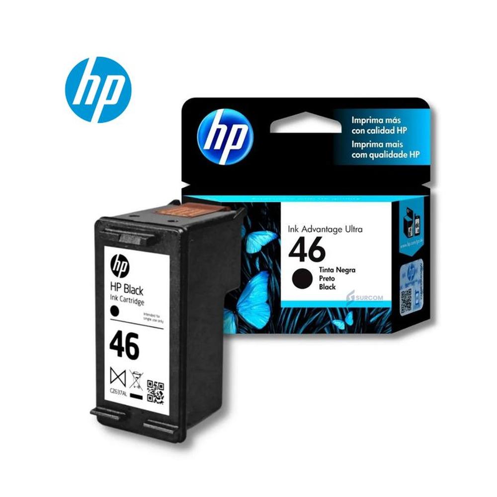 Tinta Hp 46 Cz637al - Negro