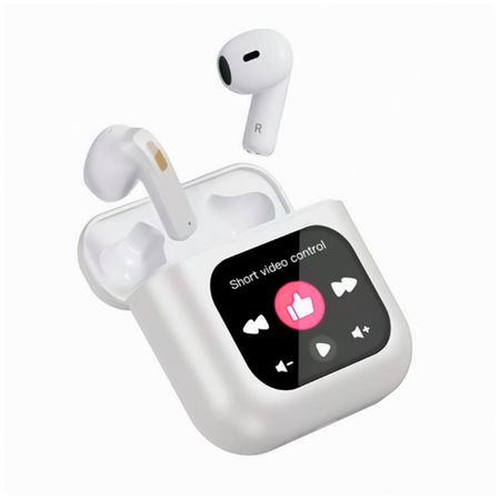 Audífonos ENC Smart Headset con Bluetooth K1 | Blanco