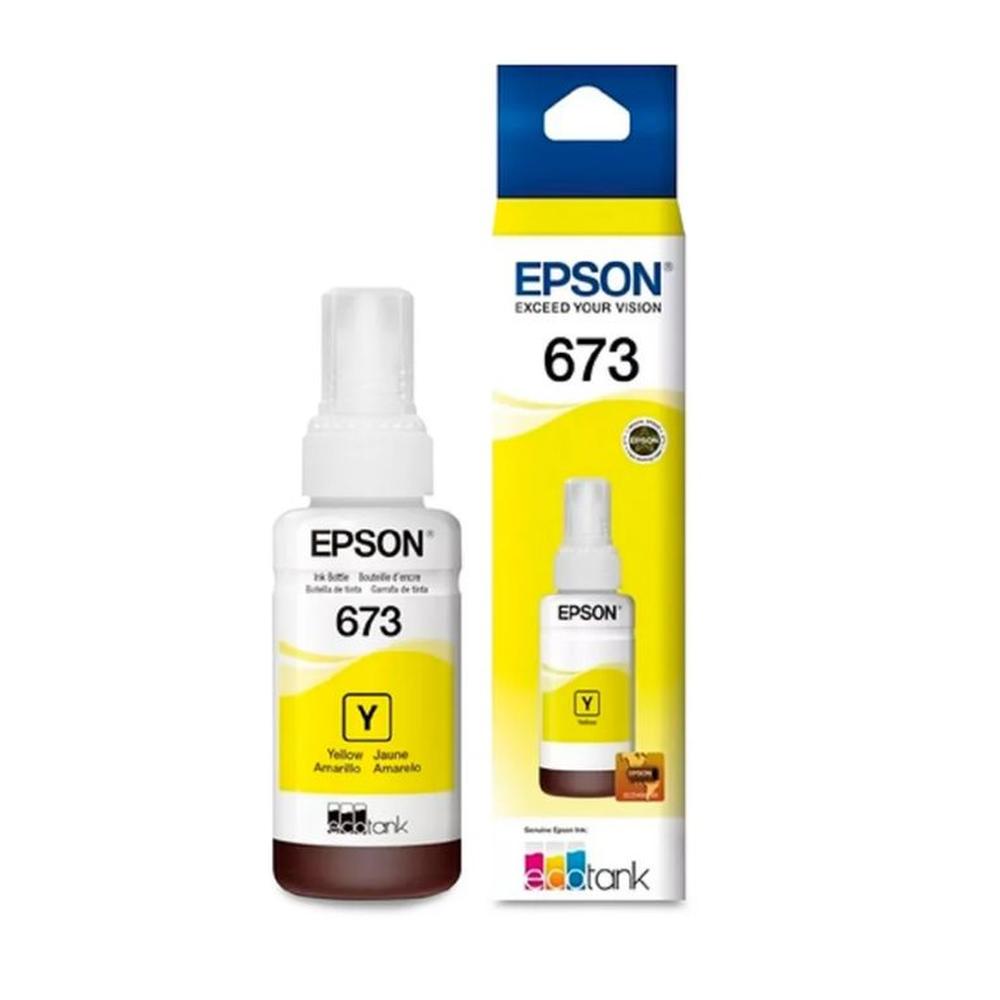 Tinta EPSON T673 Yellow ORIGINAL