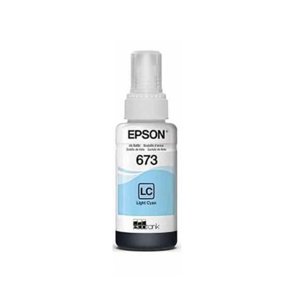 Tinta Epson 673 Cian Claro ORIGINAL T673520