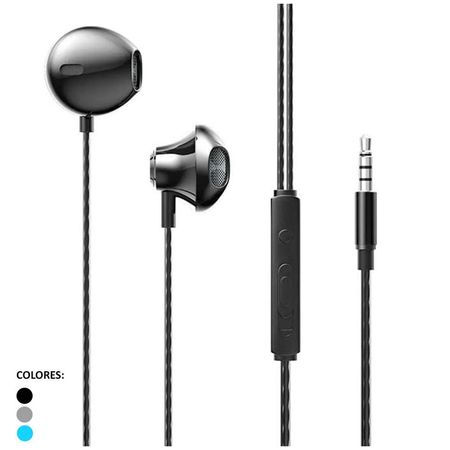 Audífonos Earphone S873 con cable Micrófono | Multicolor