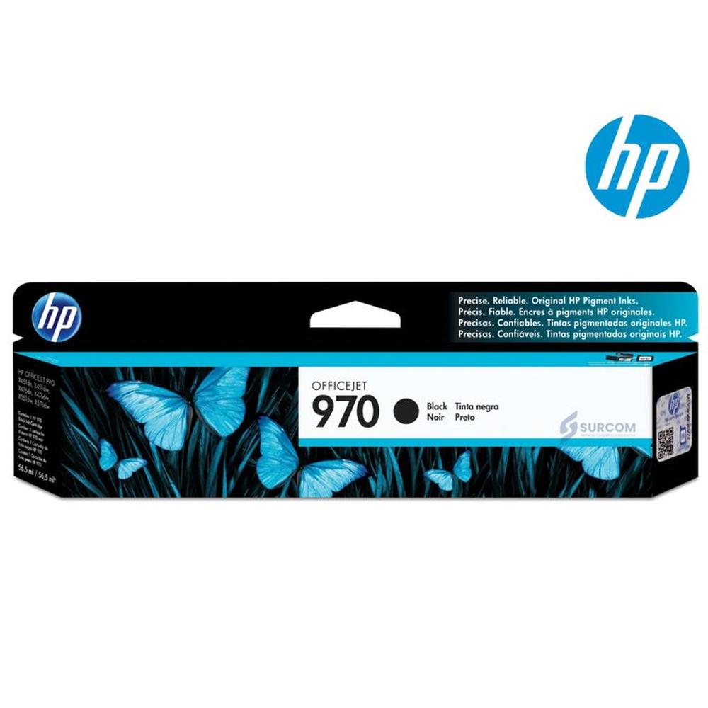Cartucho de Tinta HP 970 Negro Original (CN621AE)