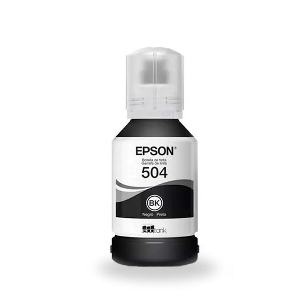 Tinta Epson 504 Negro T504120 - 127ml