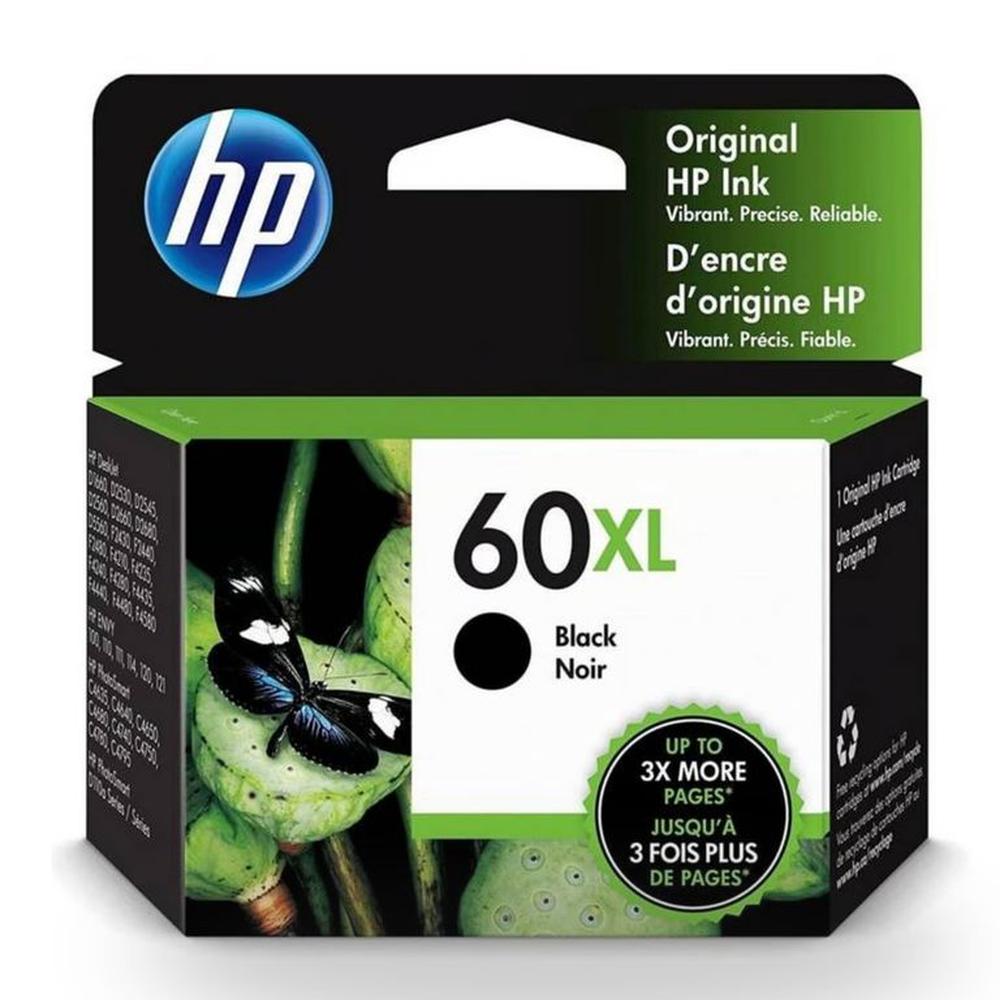 Cartucho de Tinta HP 60XL Negro Original