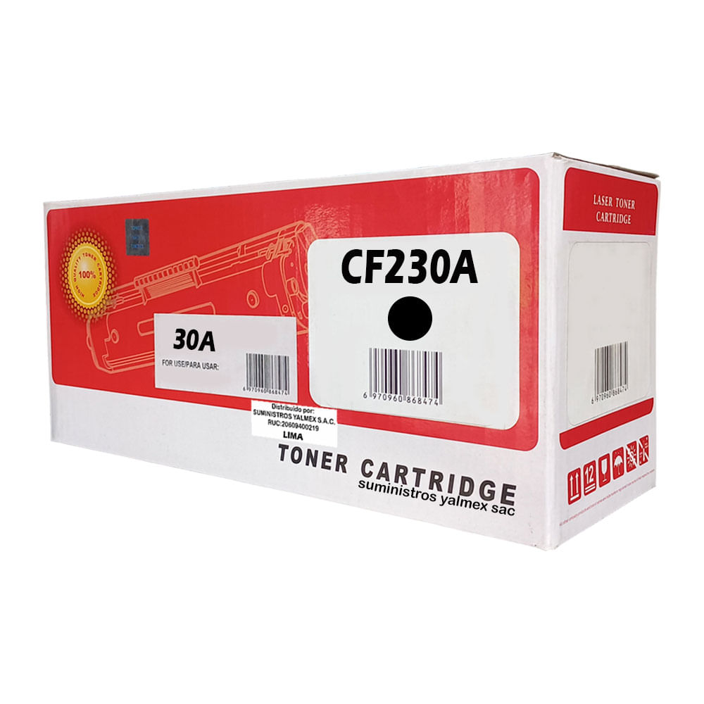 Toner compatible 30A Negro para Hp M203dn MFP M227fdw