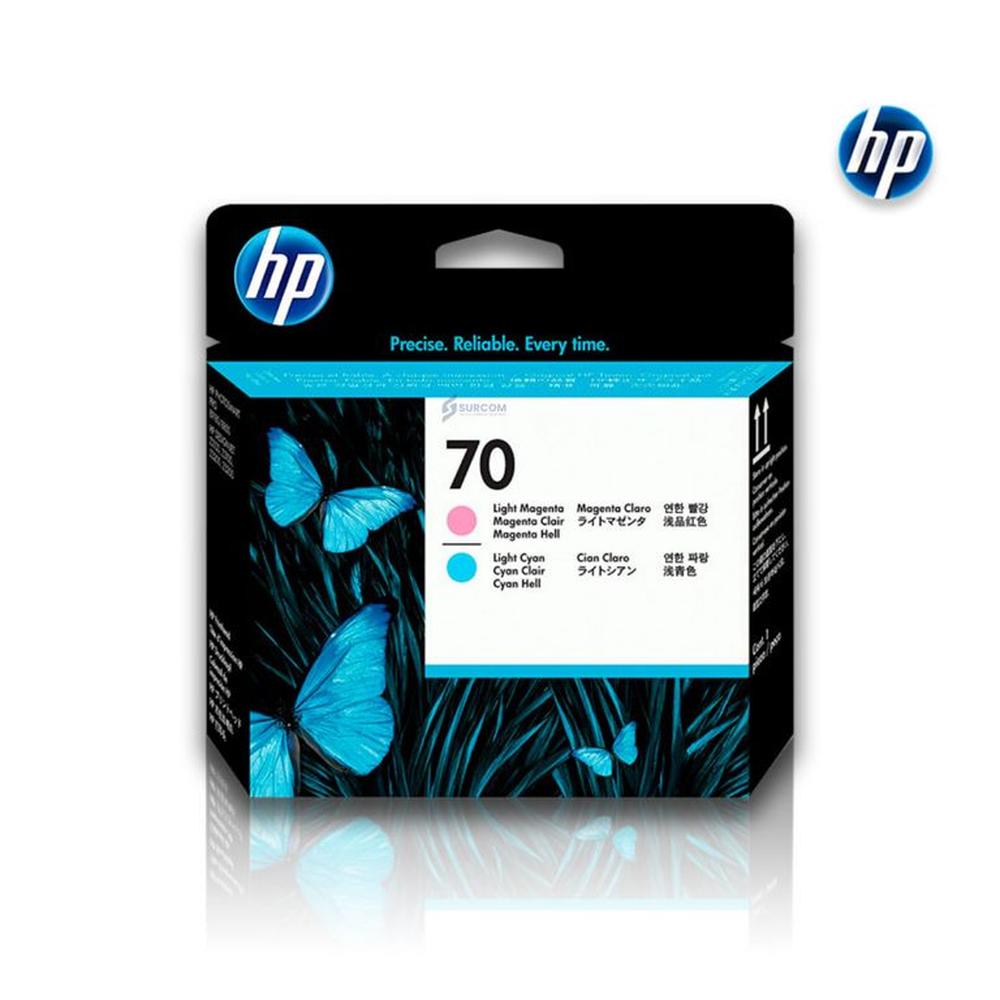 Cabezal HP 70 (C9405A) Light Cyan & Light Magenta - DesignJet Z2100