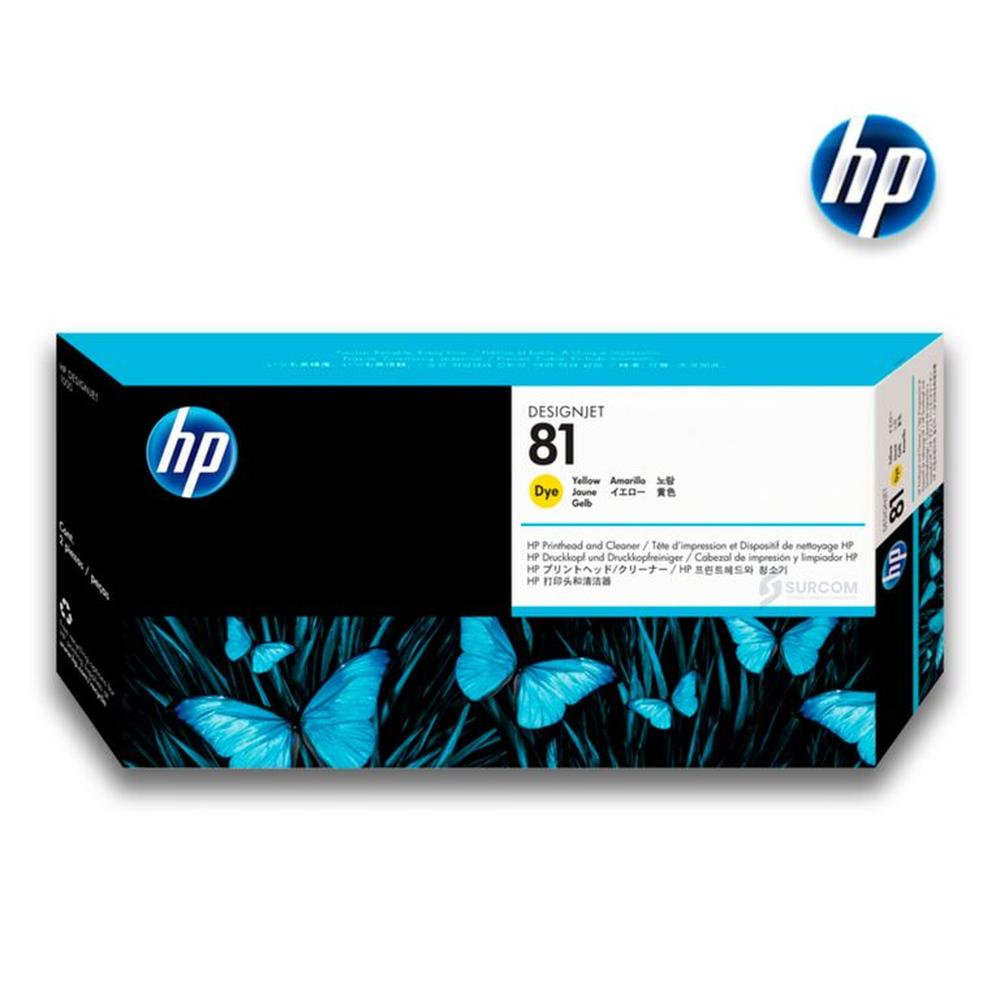 Cabezal HP C4953A 81 Yellow Original