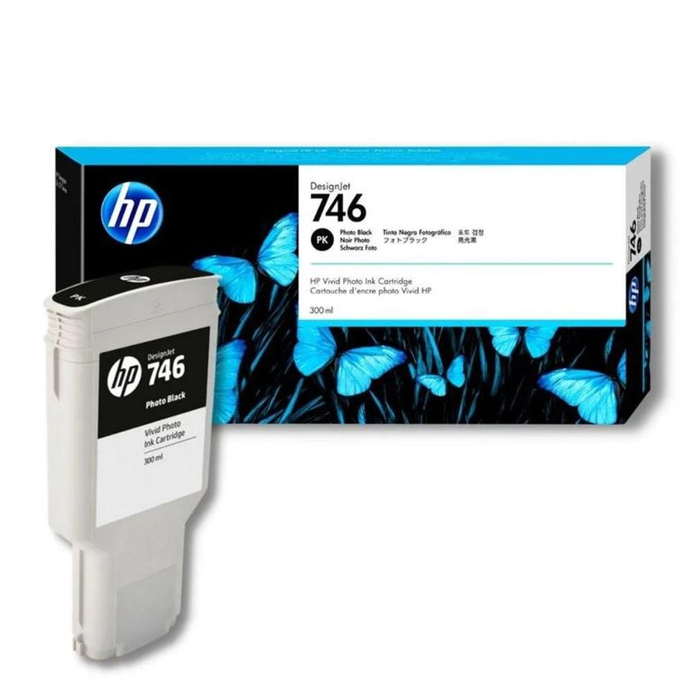 Tinta HP P2V82A 746 300ML Photo Black Original