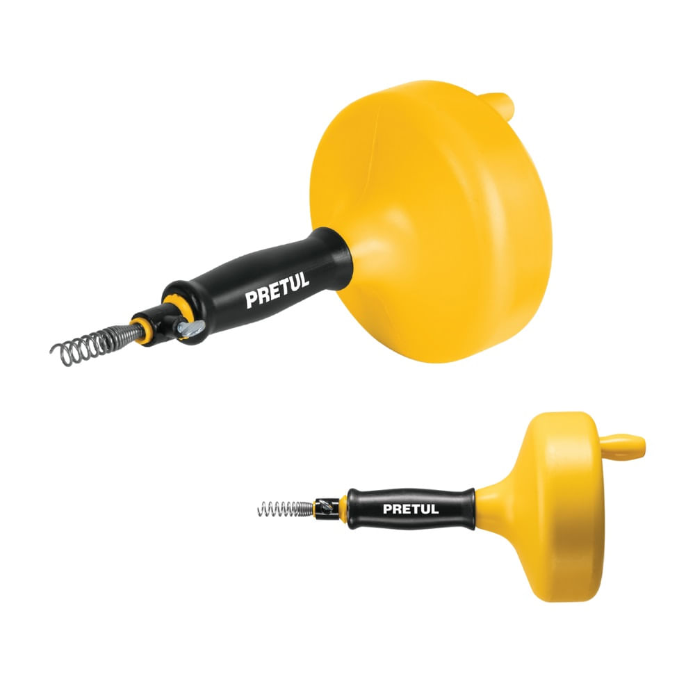 Destapacaños Manual de 4.5 m con guía Pretul DECA-15P 22880