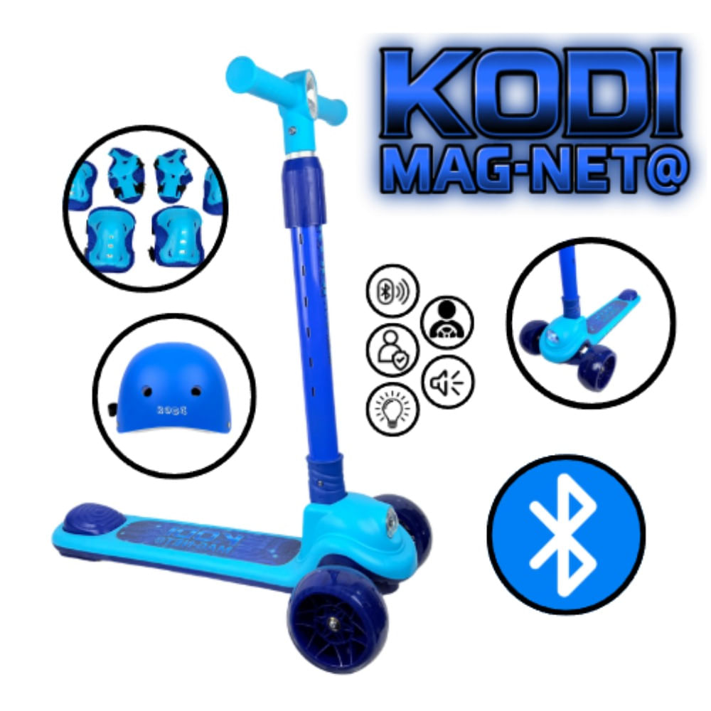 SCOOTER DE ADOLESCENTE KODI MAGNETO - AZUL