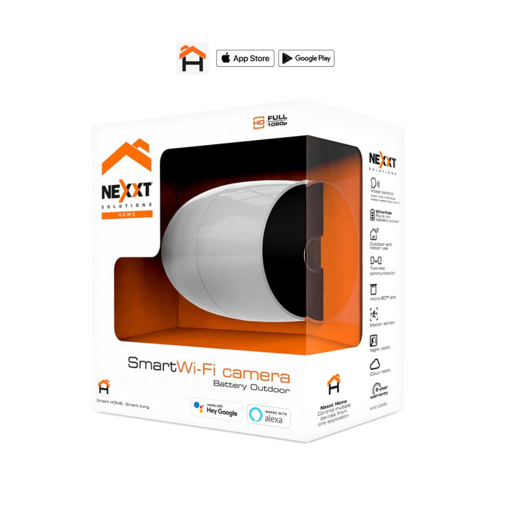 Camara Smart Home Externa A Pilas