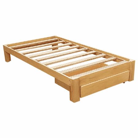 TARIMA 1.5 PLZ MADERA CAPIRONA MODELO  ENCAJE  C.CJ RODANT FRONT