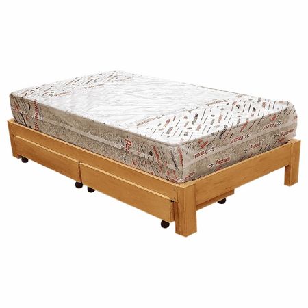 TARIMA 1.5 PLZ MADERA CAPIRONA  MODELO ENCAJE C.CJ  RODANT LATERAL