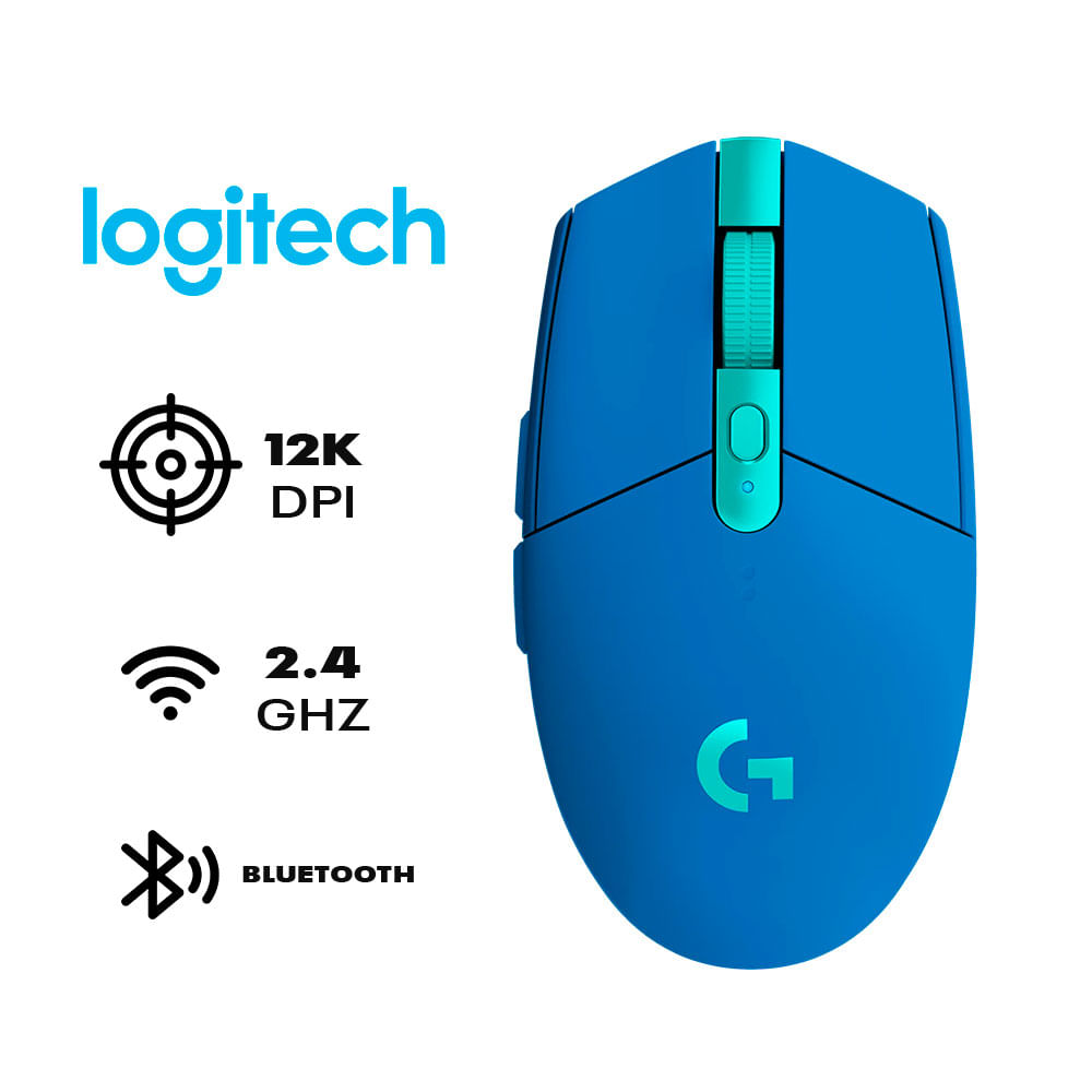 Mouse Logitech G305 Ligthspeed-Azul