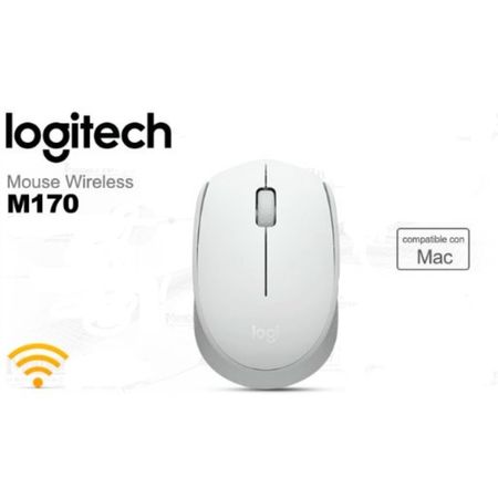 Mouse Logitech M170 Inalámbrico Color Blanco
