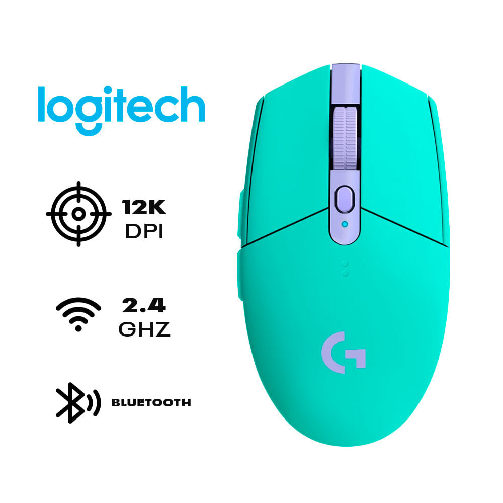 Mouse Logitech G305 Ligthspeed-Verde