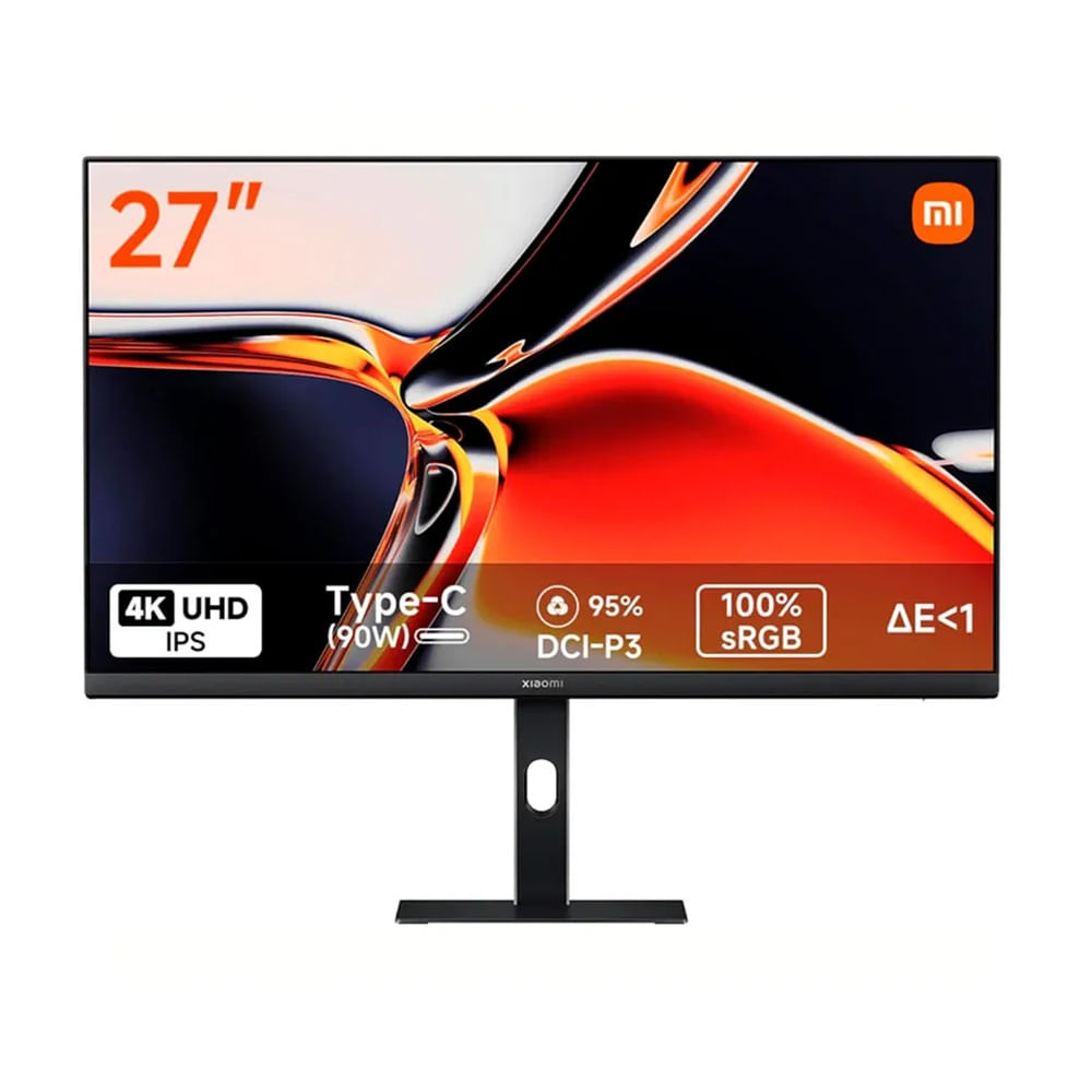 Monitor Gamer Xiaomi 4K A27Ui 27? UHD IPS Negro
