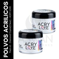 Set x2 Diamond Crystal 1oz - ACRY LOVE