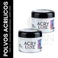 Set x2 Diamond Crystal 2oz - ACRY LOVE