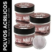 Pack 3 - Make Up N°09 2oz - ACRY LOVE