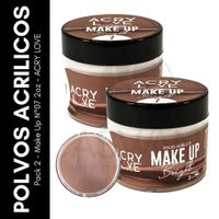 Pack 2 - Make Up N°07 2oz - ACRY LOVE