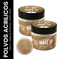 Pack 2 - Make Up N°02 2oz - ACRY LOVE