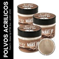 Pack 3 - Make Up N°08 2oz - ACRY LOVE