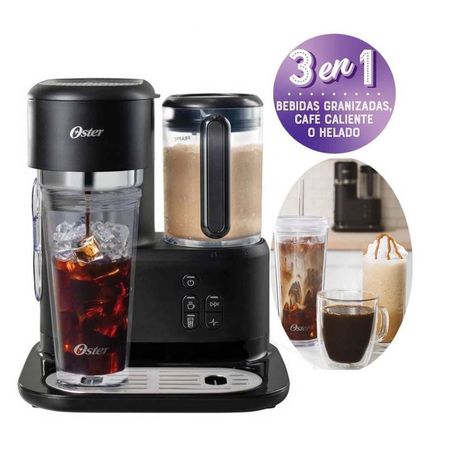 Cafetera frappé Oster con licuadora BVSTDC03B