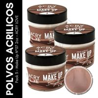 Pack 3 - Make Up N°07 2oz - ACRY LOVE