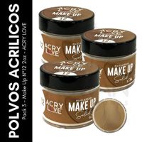 Pack 3 - Make Up N°12 2oz - ACRY LOVE
