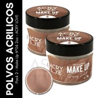Pack 2 - Make Up N°04 2oz - ACRY LOVE