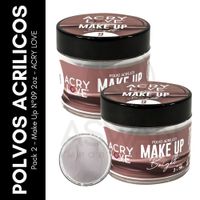 Pack 2 - Make Up N°09 2oz - ACRY LOVE