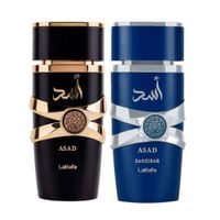 PERFUME ASAD SET DE REGALO 2 EDP LATTAFA | 3.4 OZ / 100 ML